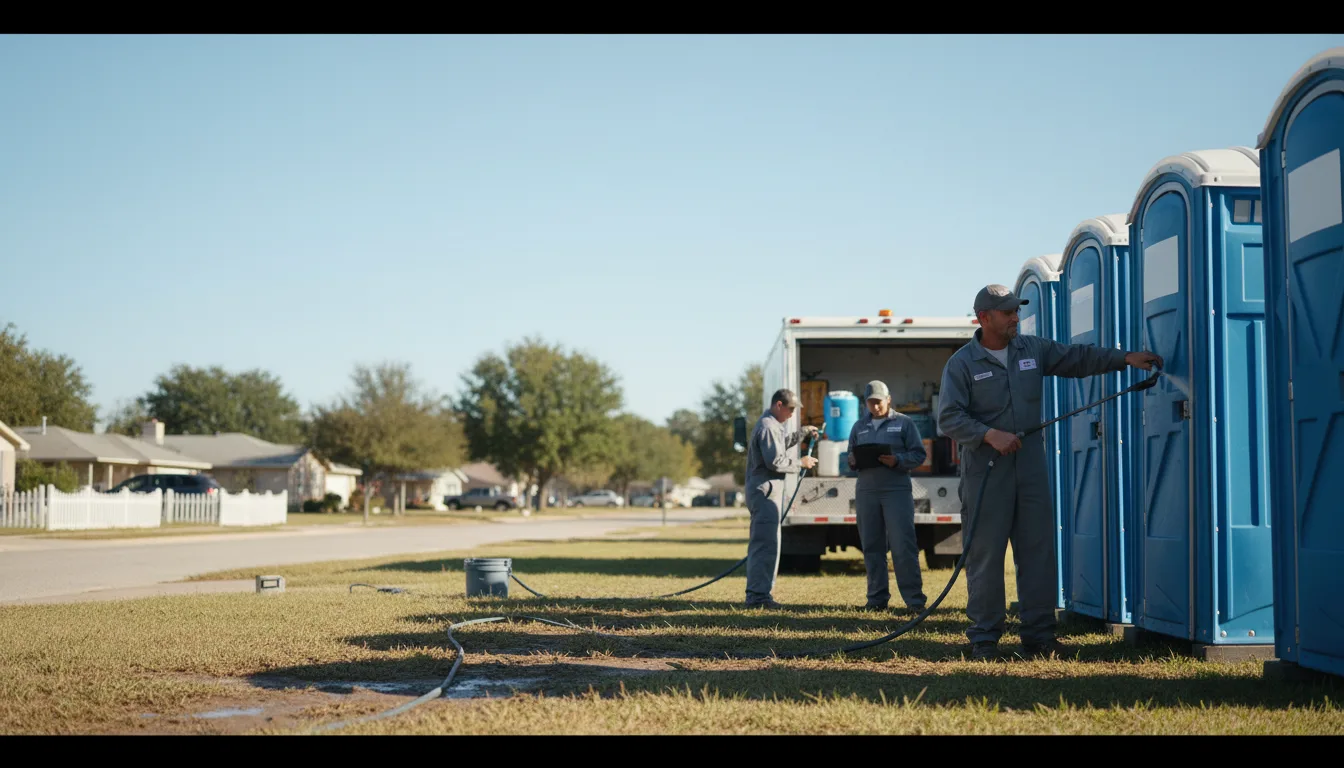 Long-Term Portable Toilet Rental in Galena, KS near me